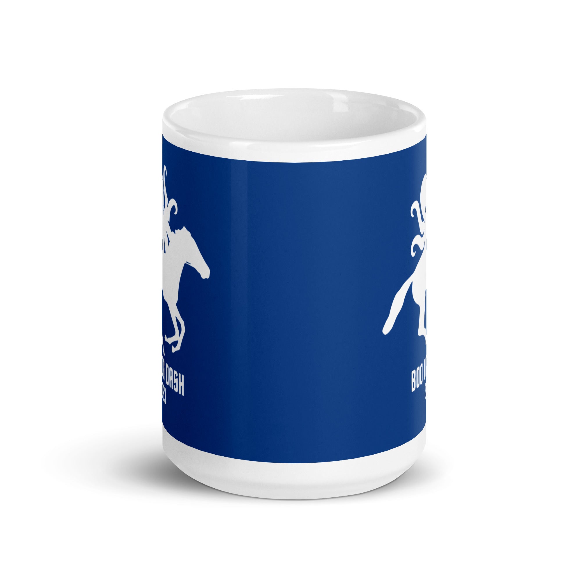 BDD White glossy mug