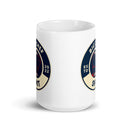 Taza blanca brillante HCEE
