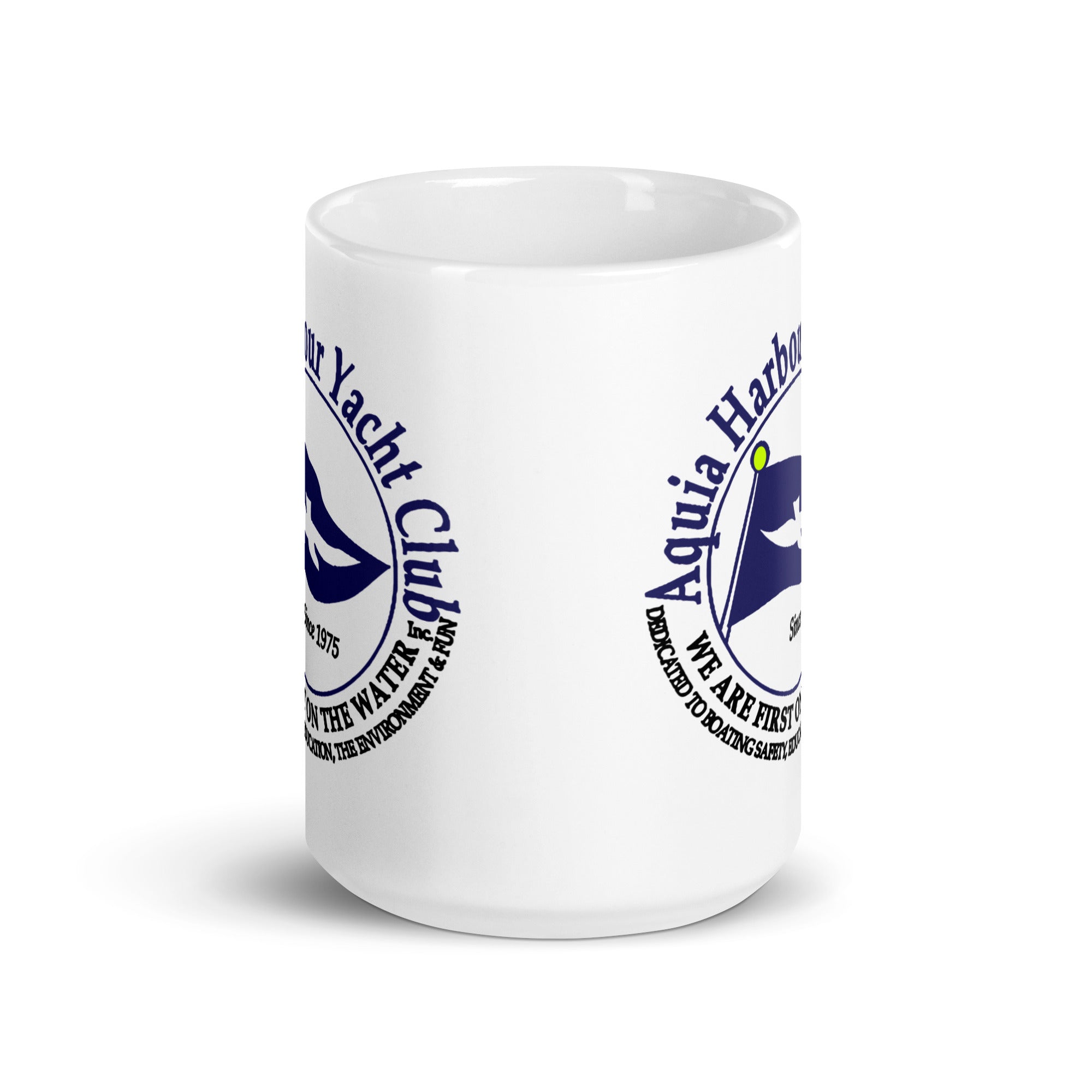 AHYC White glossy mug