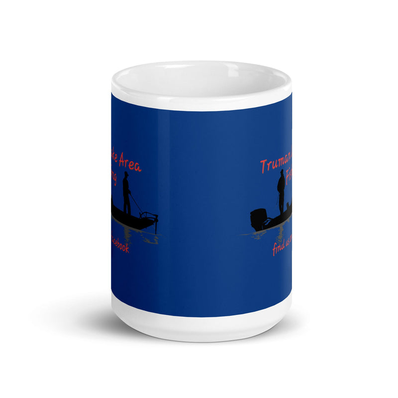 TRUMAN White glossy mug