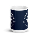 KMBC White glossy mug