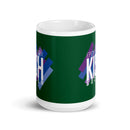 Kishwaukee College White glossy mug