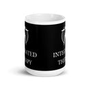 IT White glossy mug