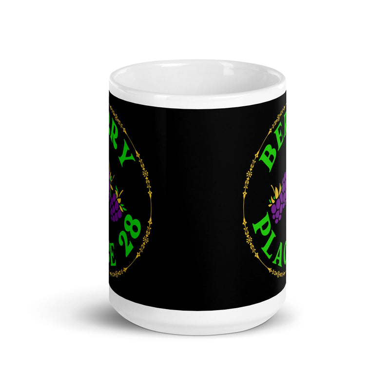 BP28 White glossy mug