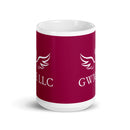 GWME White glossy mug