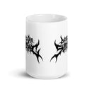 BOS White glossy mug