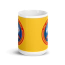 Taza blanca brillante GRGDYMOMA