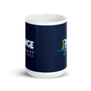 Taza blanca brillante RCBC