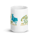 Taza ORPH blanca brillante