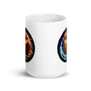 Taza blanca brillante FireFlame