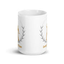 Taza blanca brillante TGSO