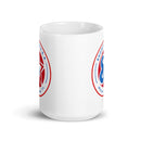 Taza blanca brillante Showtime USA