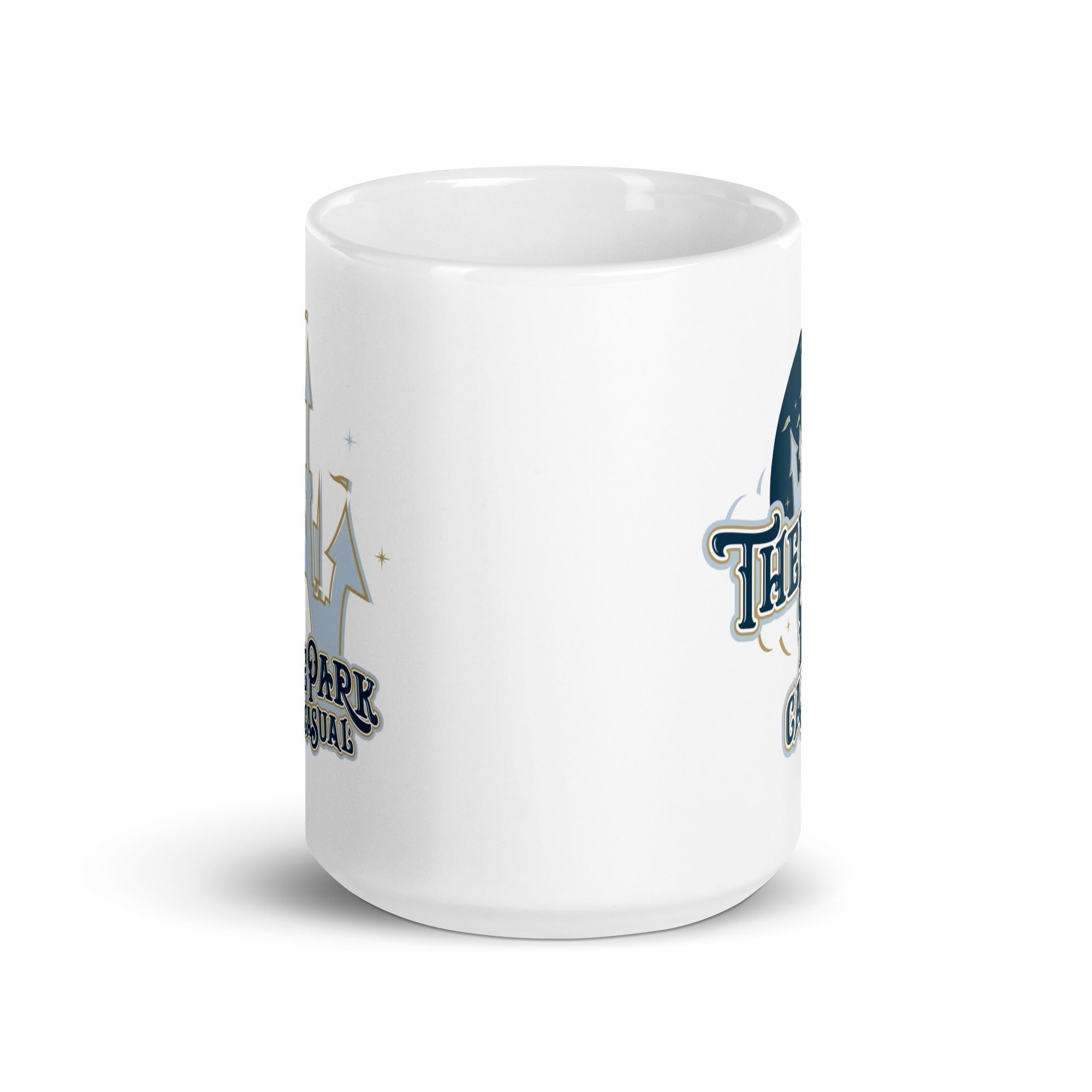 TPC White glossy mug