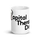 Taza CTD blanca brillante