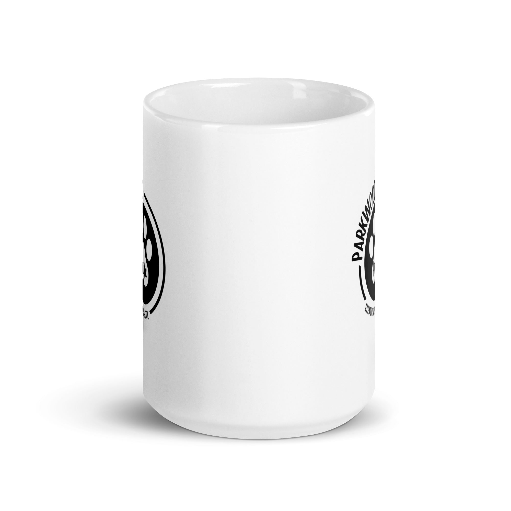 PE  White glossy mug