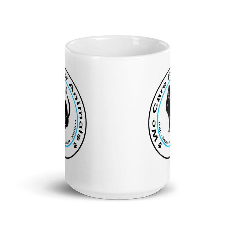 WCA  White glossy mug