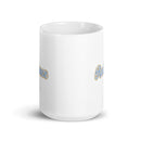 RC White glossy mug