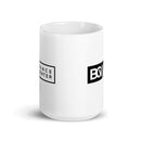Taza blanca brillante BCVDC