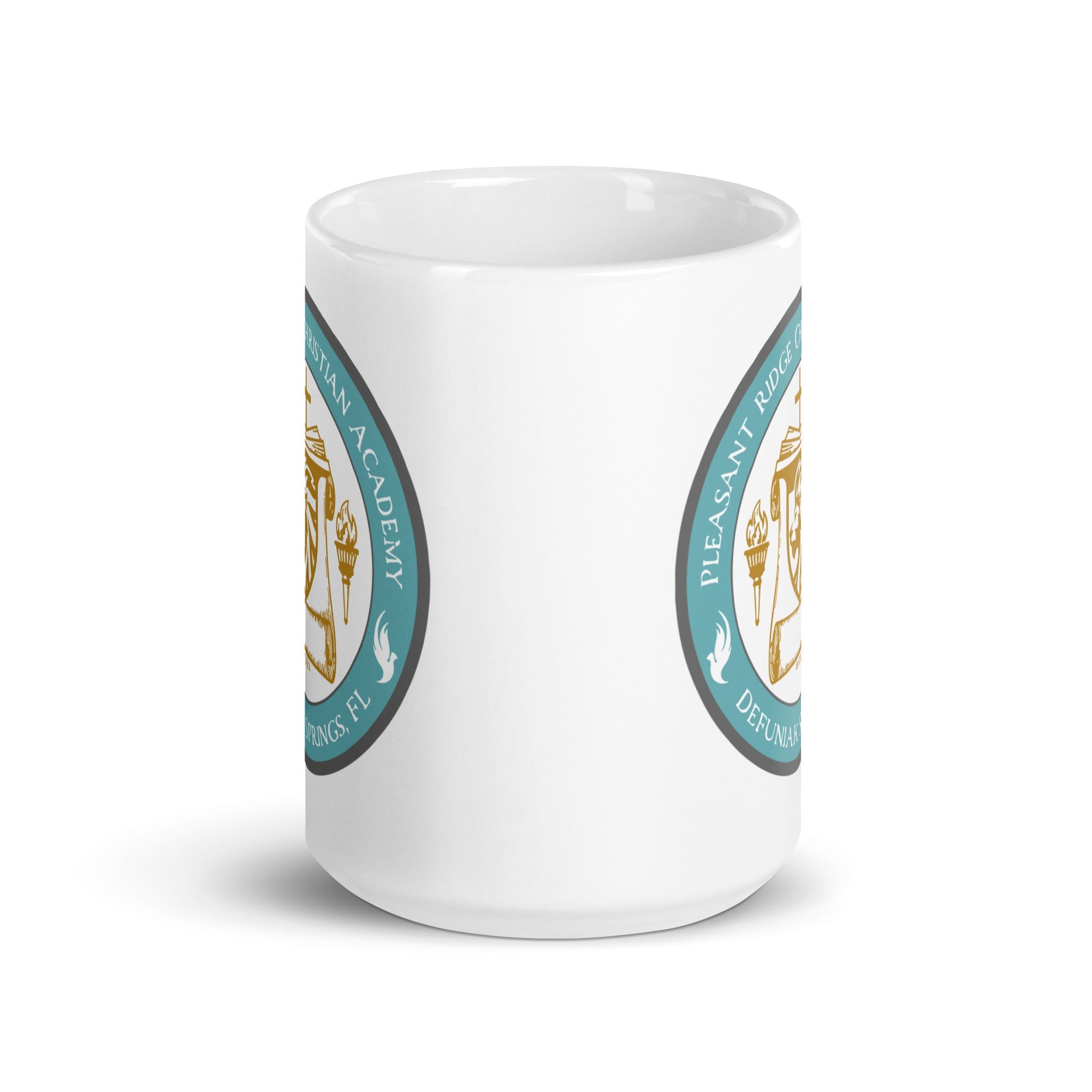 PRCA White glossy mug