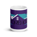 TMJI White glossy mug