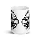 THW White glossy mug