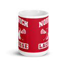 Taza NYL blanca brillante