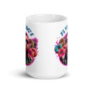 Taza blanca brillante TFLV