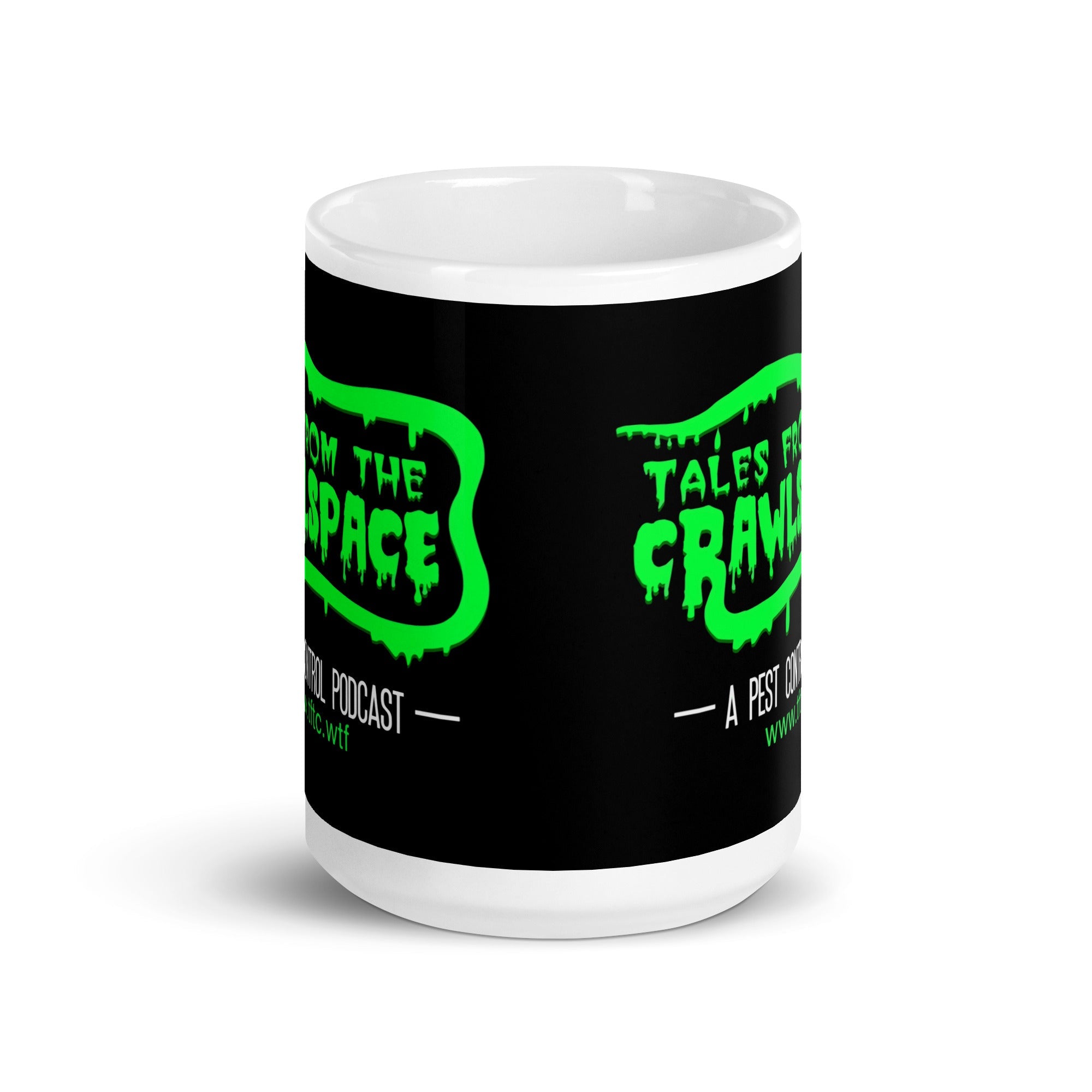 TFTC White glossy mug