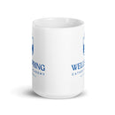 WCA White glossy mug