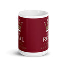 Taza RFA blanca brillante