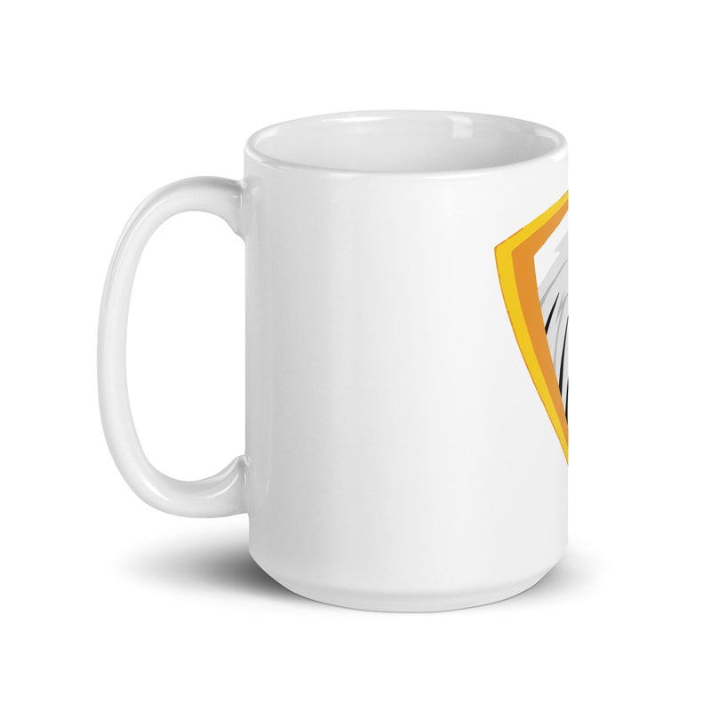 Lexington Eagles White glossy mug