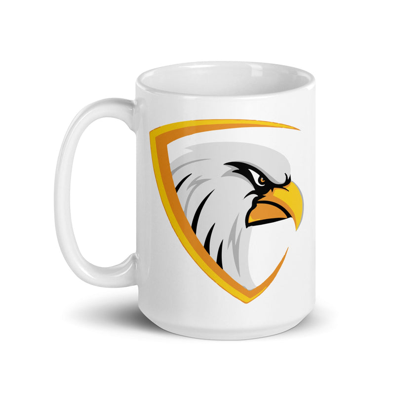 Lexington Eagles White glossy mug