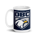 Taza DBC blanca brillante