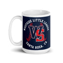 Taza blanca brillante WLL