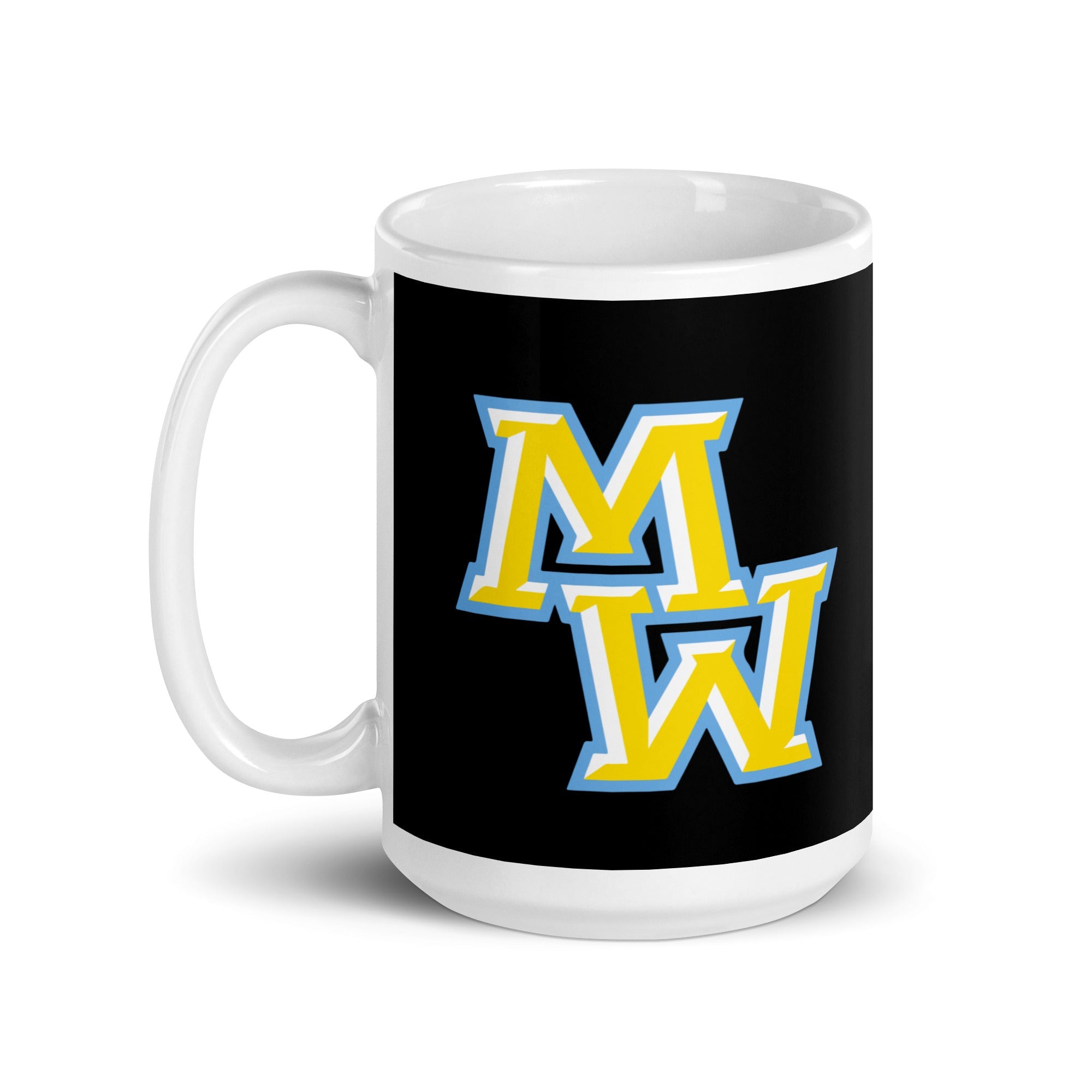 MWHS White glossy mug