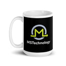 Taza MSTI blanca brillante