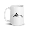 Taza blanca brillante DDPC