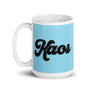 CIK White glossy mug