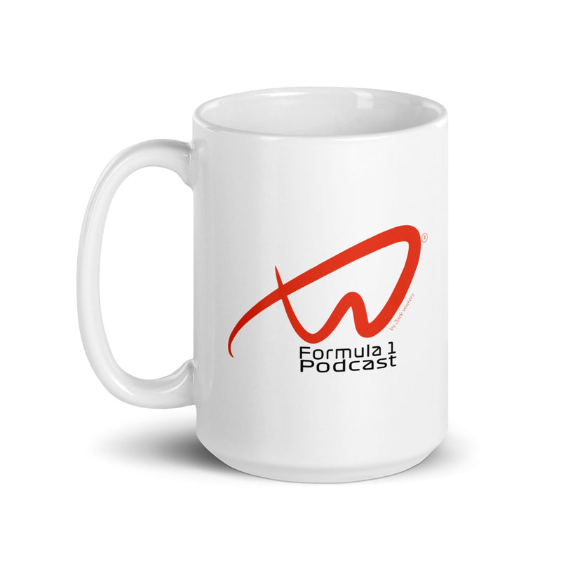 WF1 White glossy mug