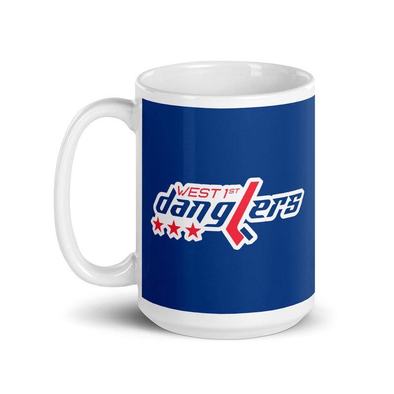 West 1st White glossy mug