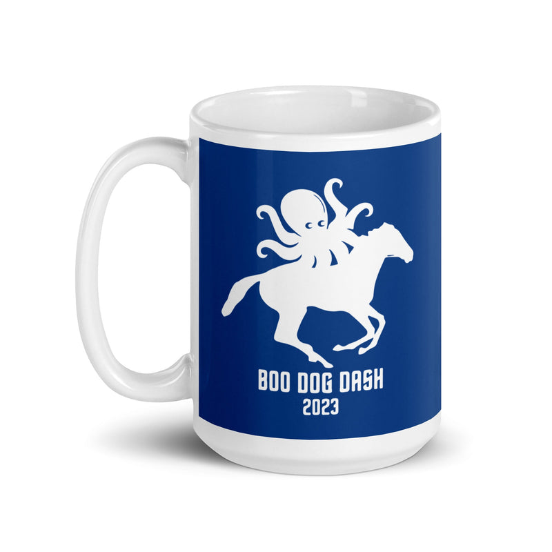 BDD White glossy mug