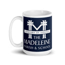 TMS White glossy mug