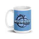 CCCB White glossy mug