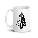BCW White glossy mug