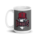 Bandits White glossy mug