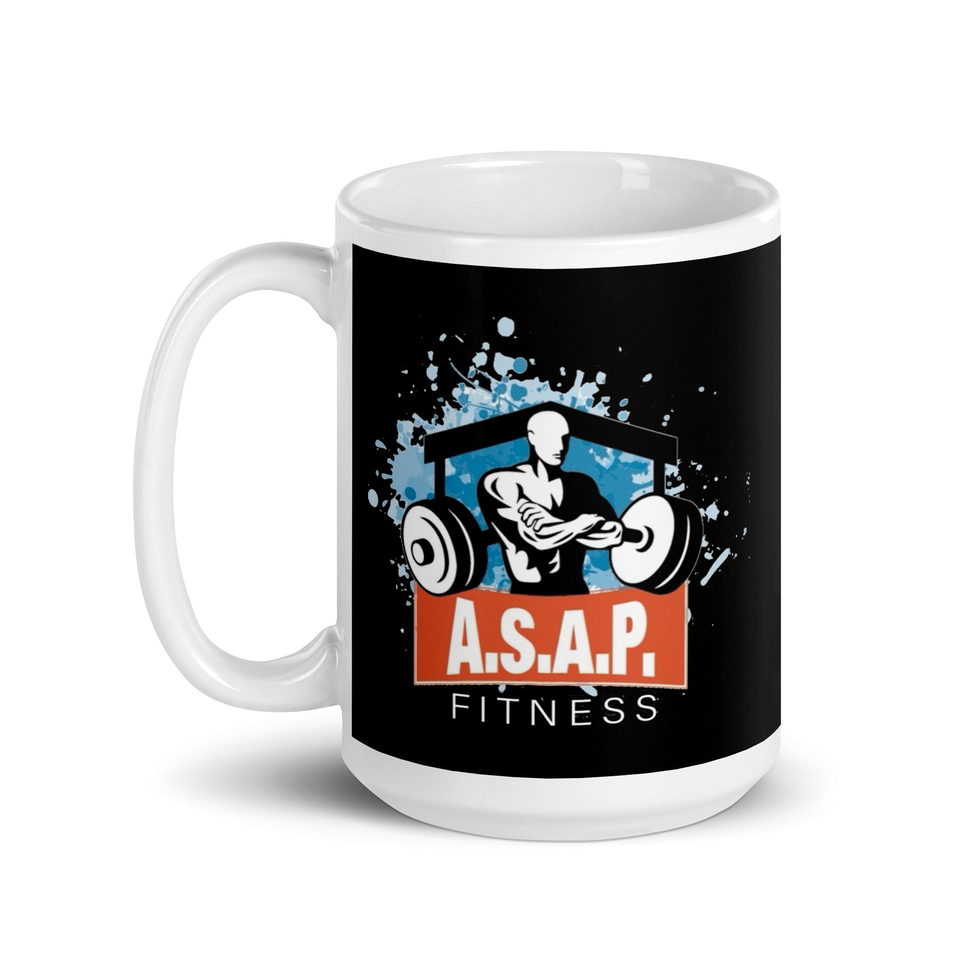 ASAP White glossy mug