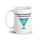 Taza blanca brillante LOGO