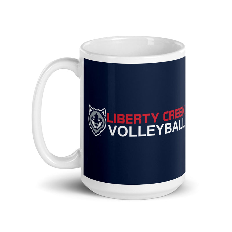 LCV White glossy mug