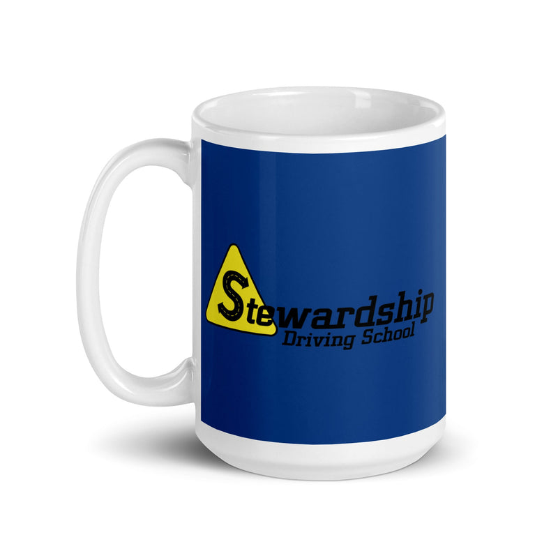 SDS White glossy mug