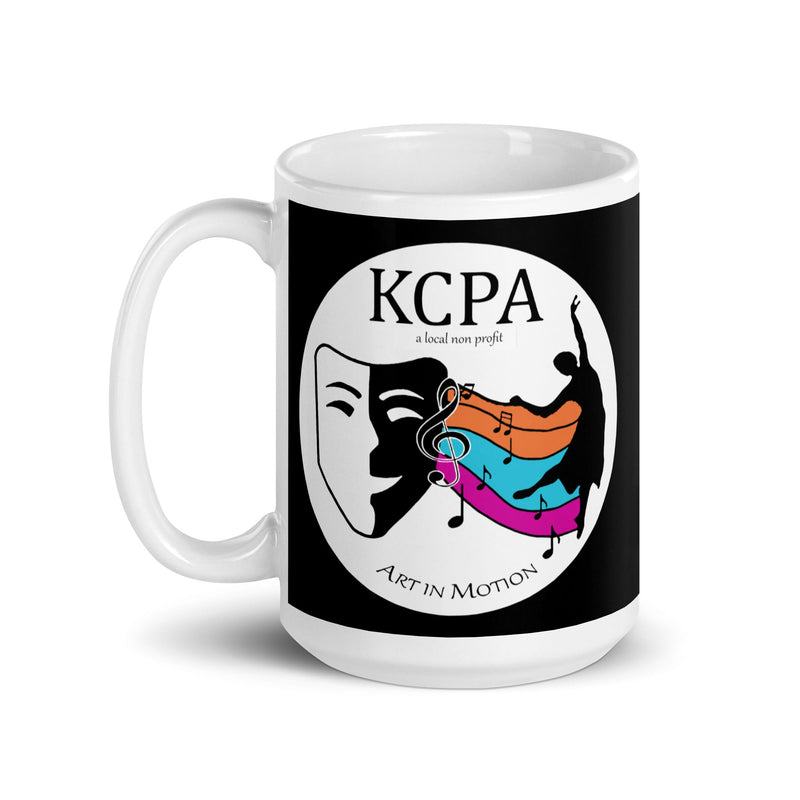 KCPA White glossy mug